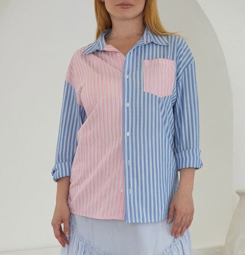 Long Sleeve Striped Top