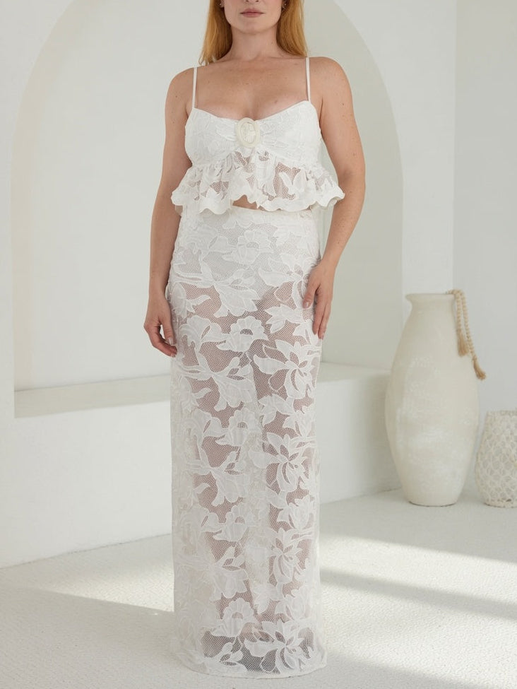 White Mesh Set
